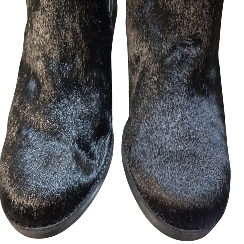 UGG Camden Cow Hide Black Boots - Picture 5 of 8